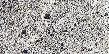 expanded perlite texture closeup