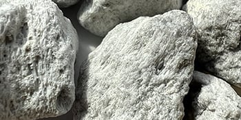 pumice grow media closeup