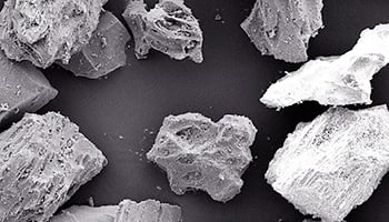 extreme close-up of hess stone